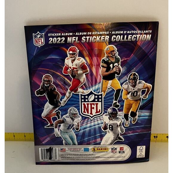 Panini NFL Football Sticker Card Album 2022 Out of Print NEW UNUSED - Picture 2 of 5